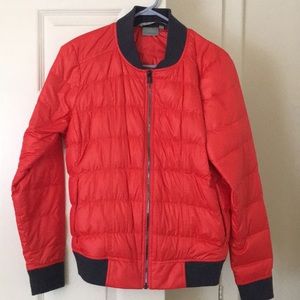 Athleta bomber down jacket